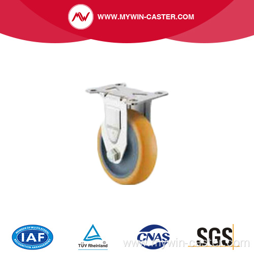 Stainless steel medium duty pu casters